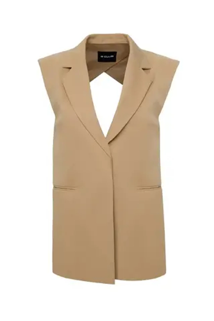 “Open back vest” Жилет с открытой спиной