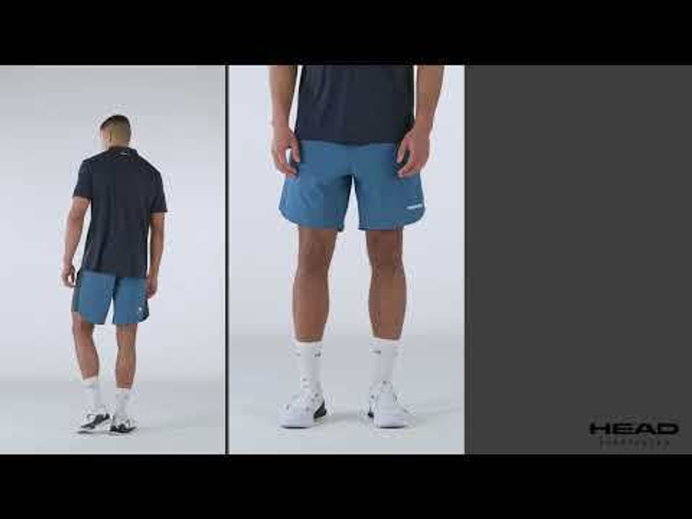 Мужские теннисные шорты Head Power - Оранжевый