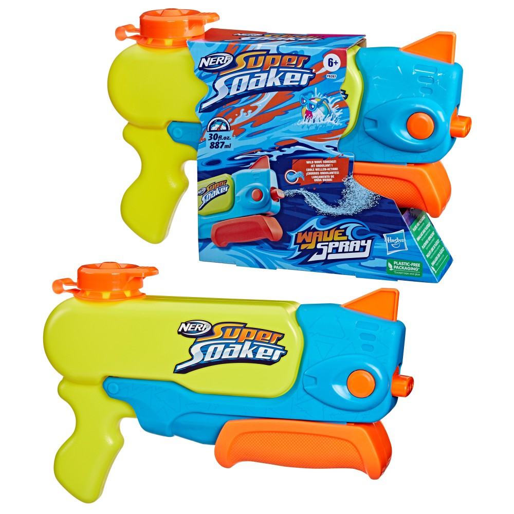 Hasbro F6397 — Водный бластер Nerf Super Soaker «Wave Spray» F6397 — фото 1