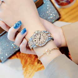 KANGOL Sparkling Adventure Baby"s Breath Quartz Movement Metal Strap Watch Women"s Watch Silver Dial