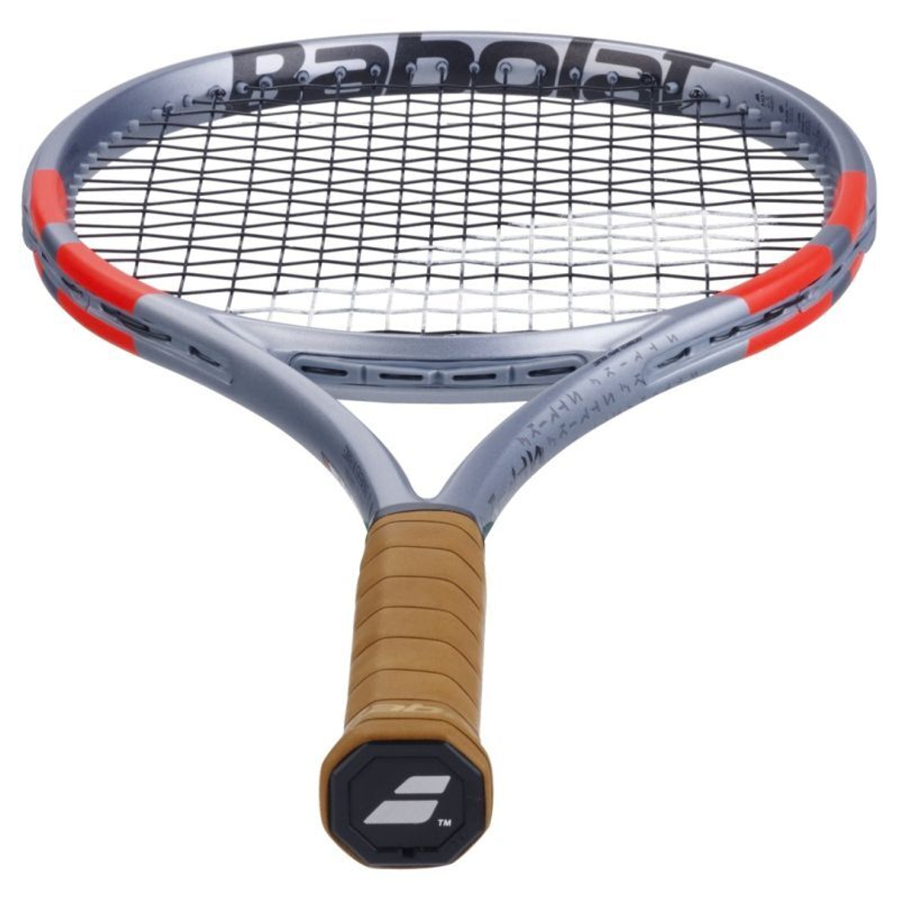Теннисная ракетка Babolat Pure Strike 97 4-gen 2 Pack - grey/fluo strike