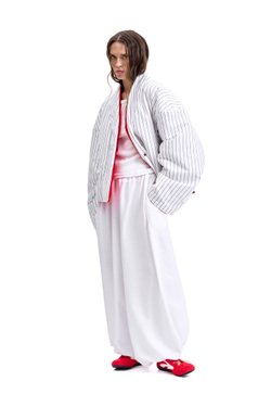 Куртка двустороняя TULUP white/red