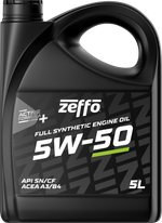 Синтетическое моторное масло 5W-50 SN/CF