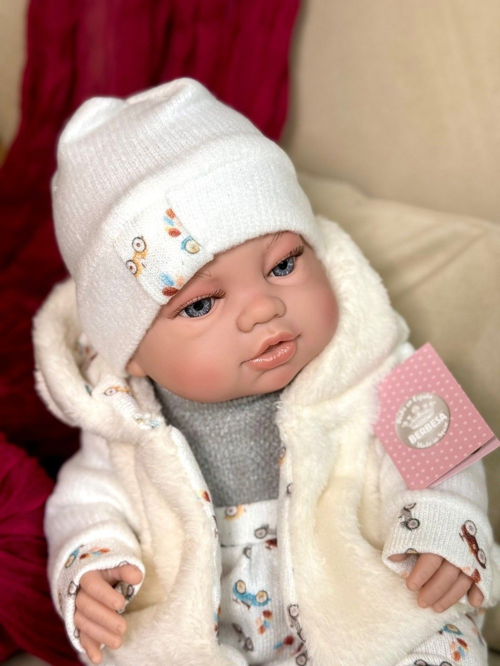 Кукла Berbesa виниловая 42см Recien Nacido (5126K)