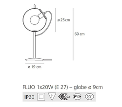Лампа настольная Miconos
