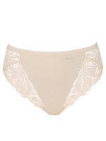 Трусы-слип со средней линией талии Sophie (Размер: M) (Цвет: молочный)