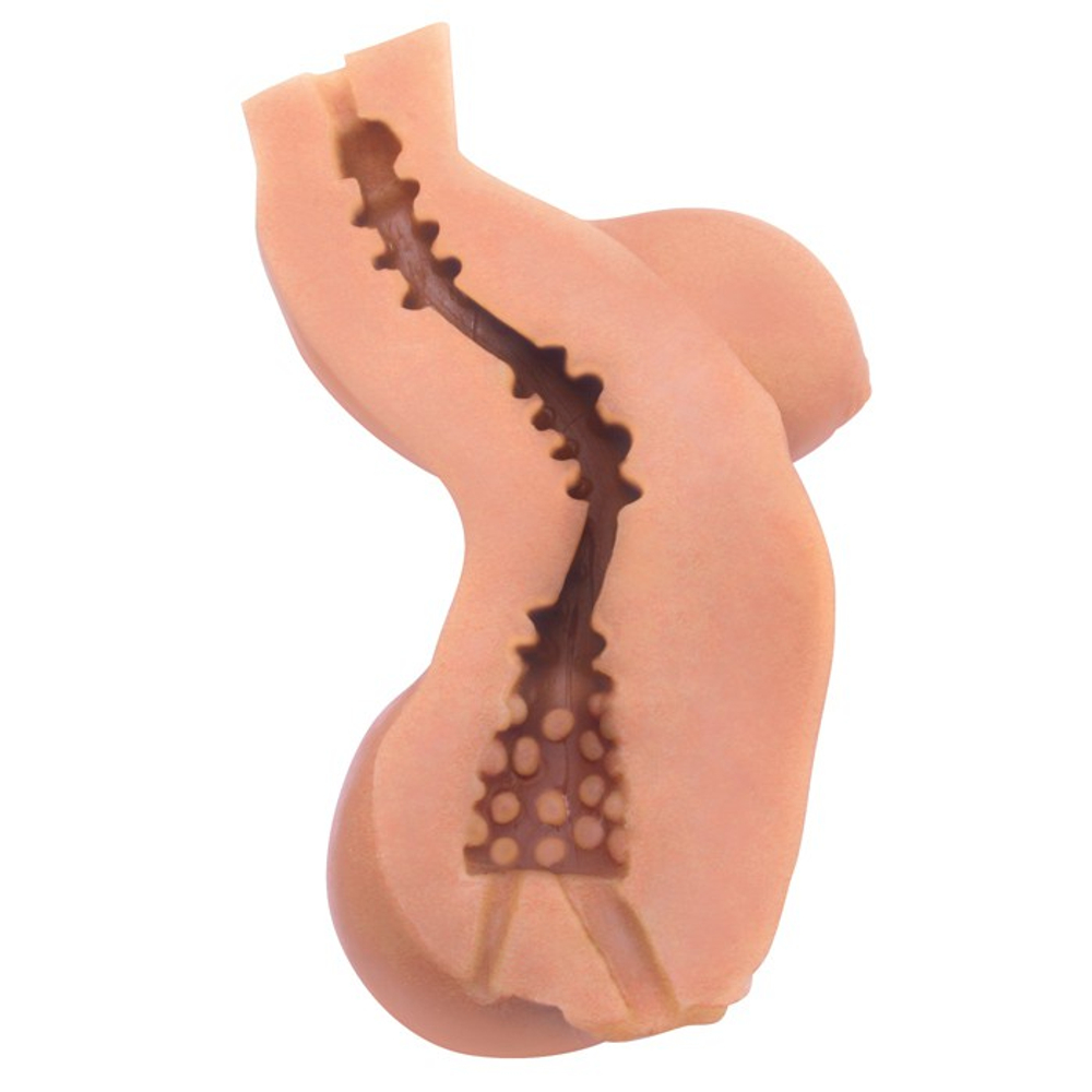 Мастурбатор-торс CyberSkin Intimates Virtual Girlfriend Light (Цвет: телесный)