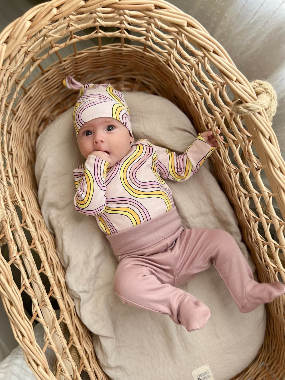 Ползунки Mjolk Desert Rose на широком поясе