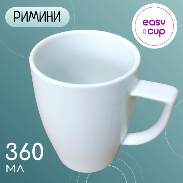 Набор кружек для чая и кофе Римини, 6 штук, фарфор