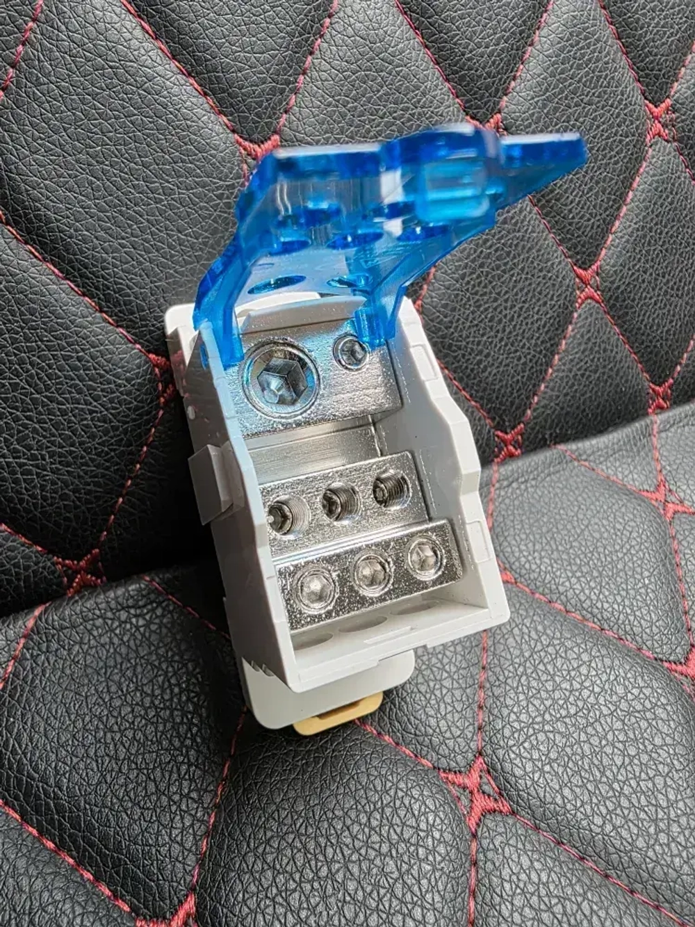 UKK160, 160A 690 - 1000В. Распределительный блок на дин-рейку (DIN), кросс-модуль.