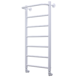 Полотенцесушитель водяной Comfysan Capri W-8 80/40 с полкой, белый