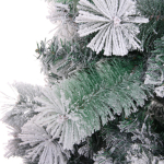 Елка «Зимняя метель» 210 см, ПВХ+леска с белым напылением (970 веток)