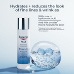 Eucerin, Face, ежедневный лосьон для иммерсивного увлажнения, SPF 30, 75 мл (2,5 жидк. унц.)