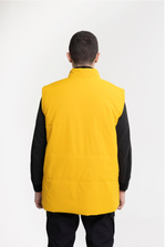 Жилет зимний цв.горчица