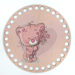 Донышко Принт Детское 15см Дизайн в ассортименте