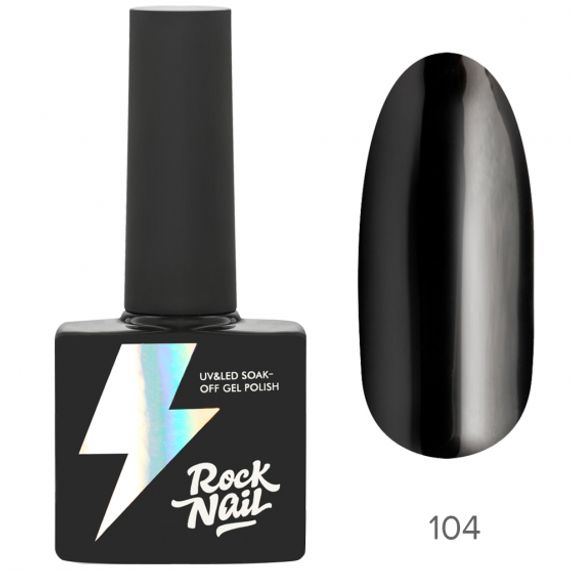 Гель-лак RockNail Basic 104 Dark Of Night