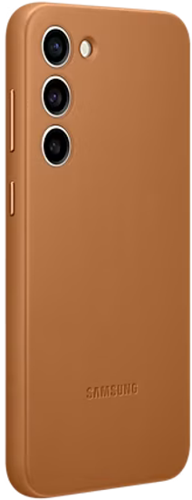 Samsung Galaxy S23+ Leather Case - Brown
