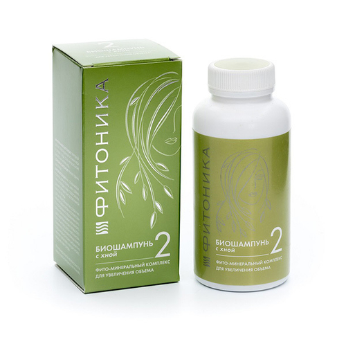 Сухой биошампунь с хной Фитоника Увеличение объема 130г
