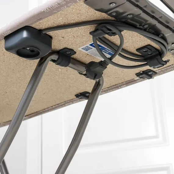 Доска гладильная Nika «Белль Классик 3», 112×34,5 см, два положения высоты 70, 80 см, европодставка МИКС