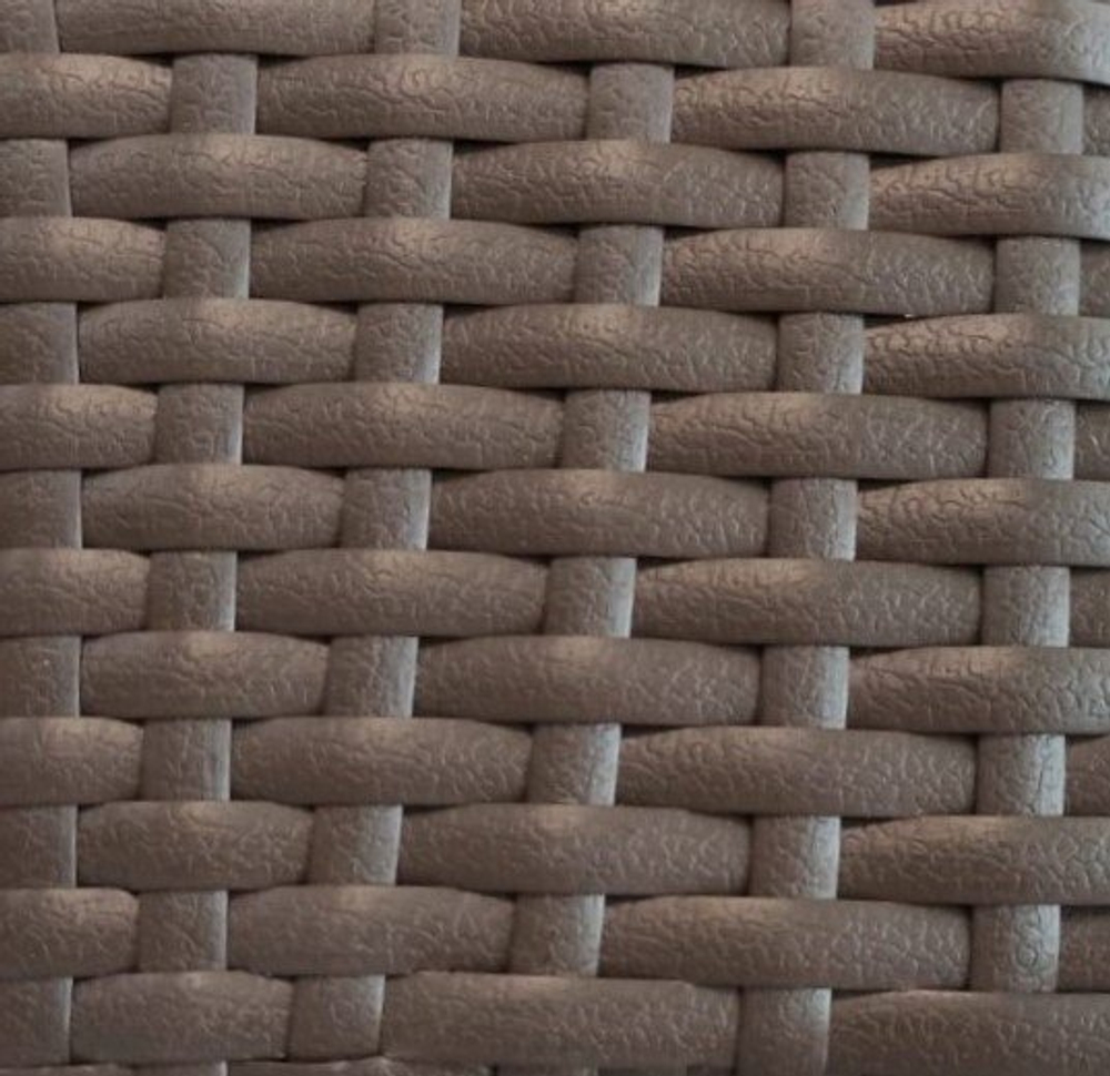 Стул плетеный ReeHouse Dove, коричневый люкс