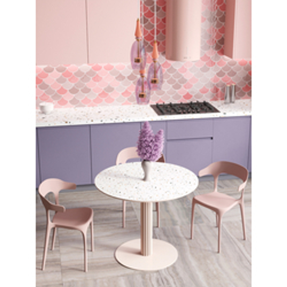 Стул Neo  пластик нежно-розовый