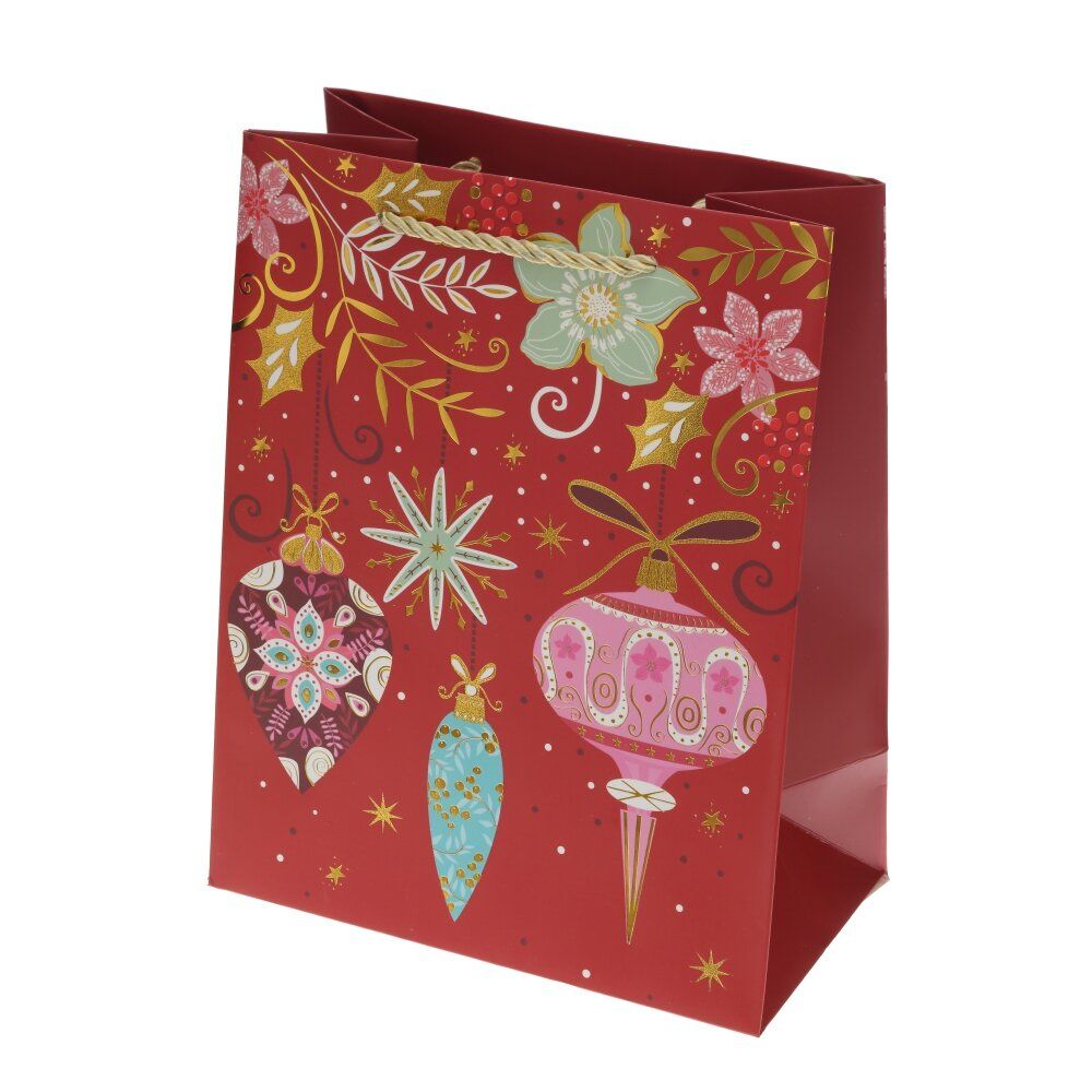 GAEM Пакет подарочный S (бумага 210г/м2, блок 12шт), L18 W10 H23 см, 4в.