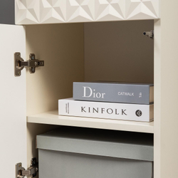 Марион шкаф-пенал 16.333.01 Слоновая кость