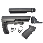 Комплект: Телескопический приклад на АКМ/АК74, Alpha без подщечника, K.Arma