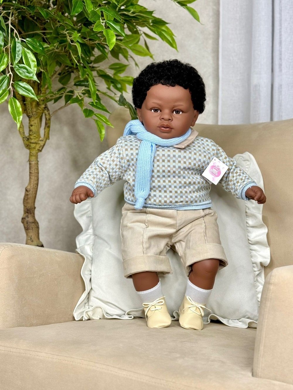 Кукла Berbesa мягконабивная 62см Dulzon (8047S)