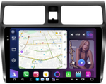 Магнитола для Suzuki Swift 3 2004-2010 - FarCar GX3056M монитор 10.36" 2K QLED на Android 14, TS20, 6+128Гб, CarPlay, 4G SIM-слот