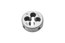 Круглая ручная плашка для нарезания метрической резьбы, мелкий шаг, Зубр "МАСТЕР" М10x1,25 4-28022-10-1.25