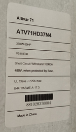 S.E. ATV71HD37N4 б/у