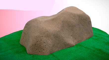 Крышка люка Камень на ТОПАС 130/90/50 - Коричневый