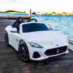 Детский электромобиль "Maserati GC-SPORT", S302 белый