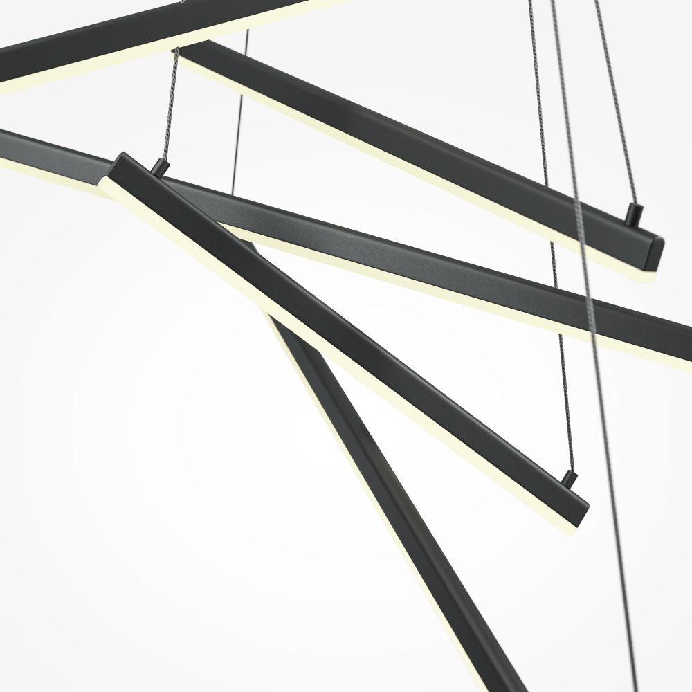 Люстра Maytoni Line MOD016PL-L96BK