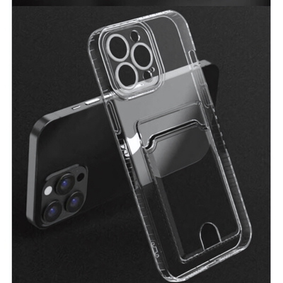 Силиконовый чехол для iPhone 12 Pro с карманом для карт, 013019 CM