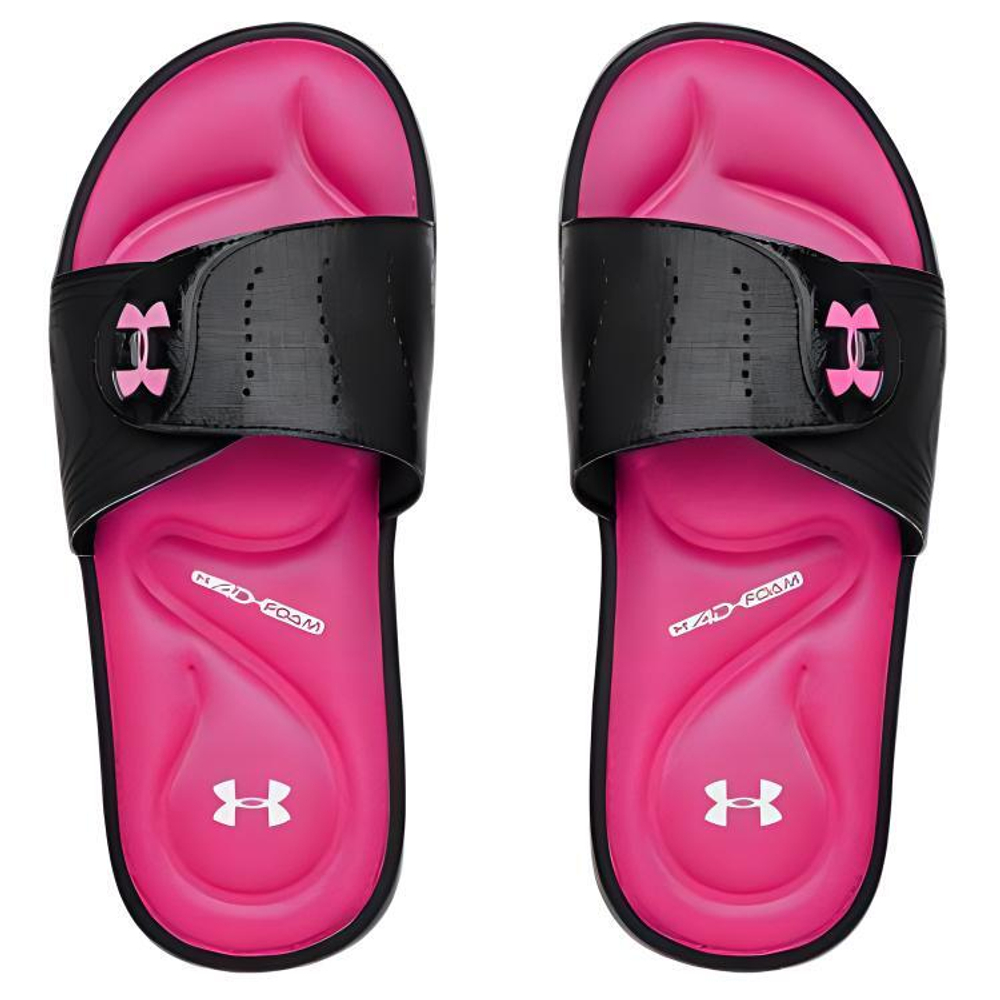 Under Armour Ignite IX comfortable and versatile EVA non-slip one-word slippers women's lucky powder