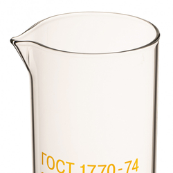Цилиндр 2000 мл (мерный: исполнение 1 - на стеклянном основании), 1-2000-2
