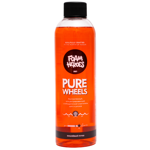 Foam Heroes Pure Wheels концентрированный очиститель шин и дисков, 500мл