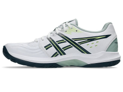 Мужские кроссовки для бадминтона/сквоша Asics Powerbreak FF - white/tranquil teal