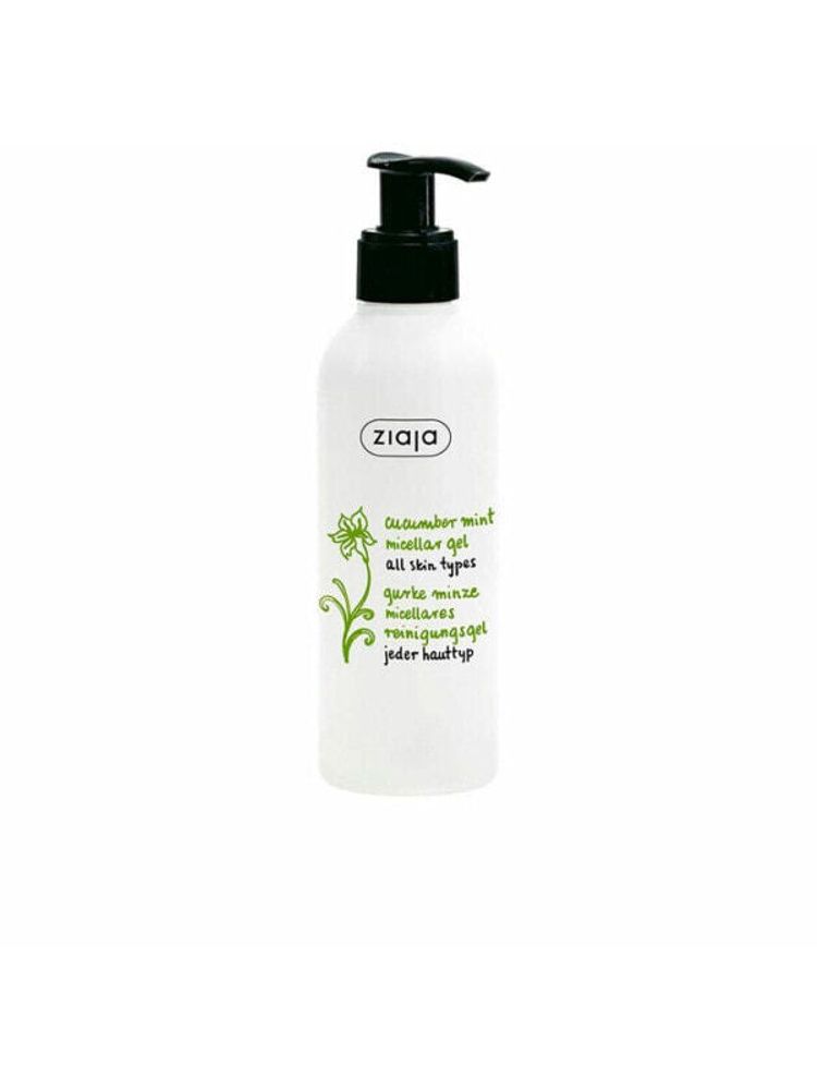 Очищающий гель для лица Ziaja Pepino Y Menta огурец Мята 200 ml