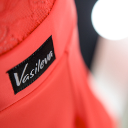 Laura 28-01-01-C | Платье годе для спортивных бальных танцев | Vasileva Dance