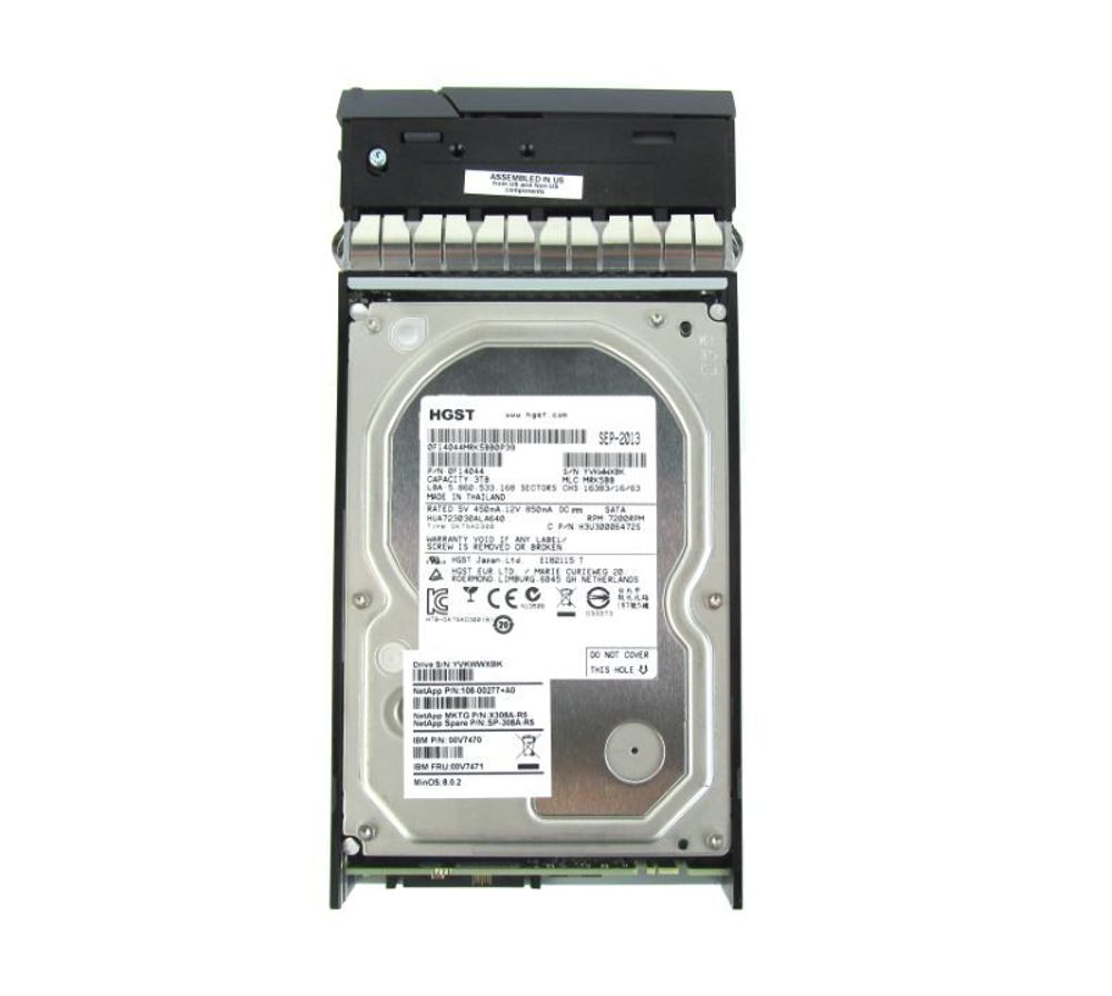 Жесткий диск NetApp 3TB SATA 7.2K DS4243 00V7470