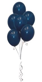 Шар (12"/30 см) Темно-синий (044), пастель 50 шт.