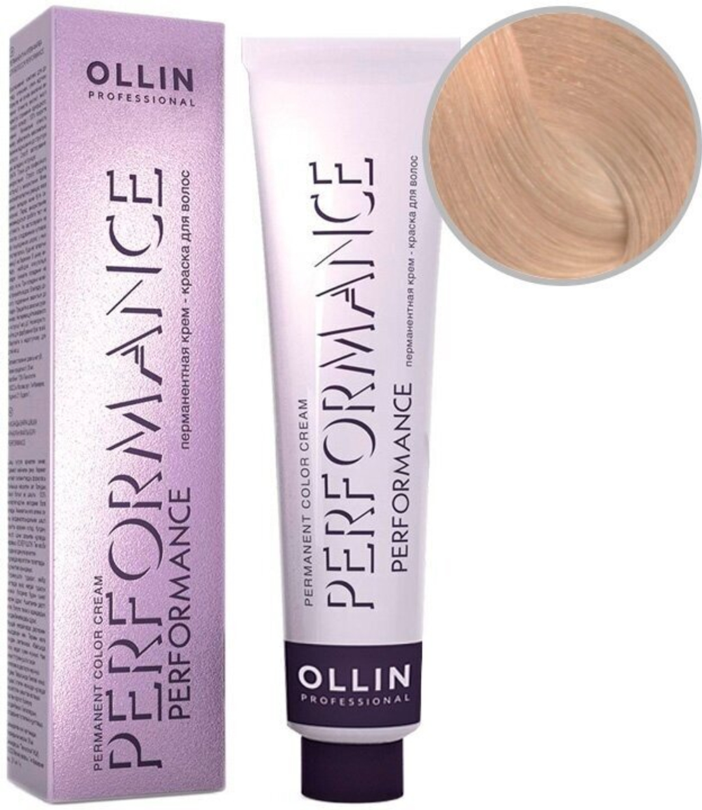 OLLIN PERFORMANCE 11/0 специальный блондин натуральный 60мл Перманентная крем-краска для волос