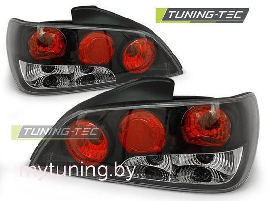 Задние фонари black для Peugeot 406