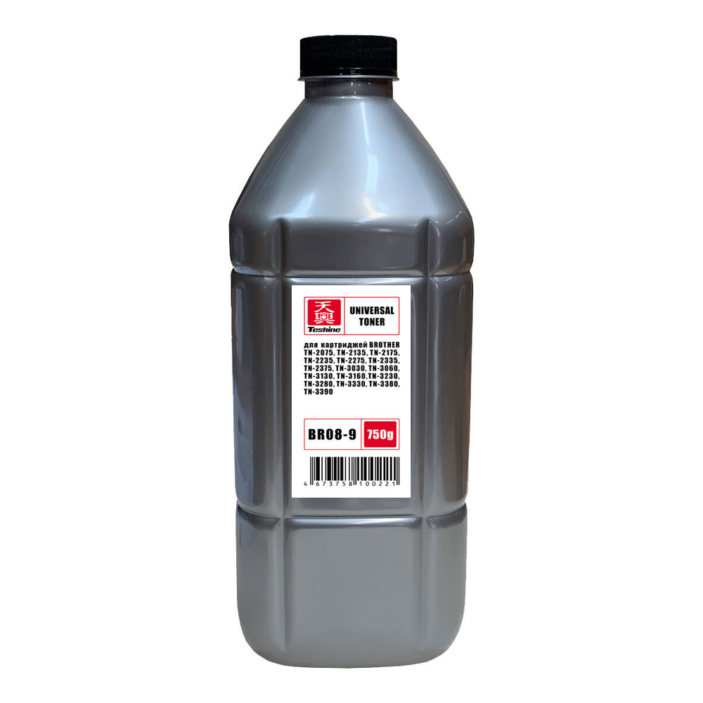 Тонер TESHINE тип BR08-9 для BROTHER Универсальный (750гр)