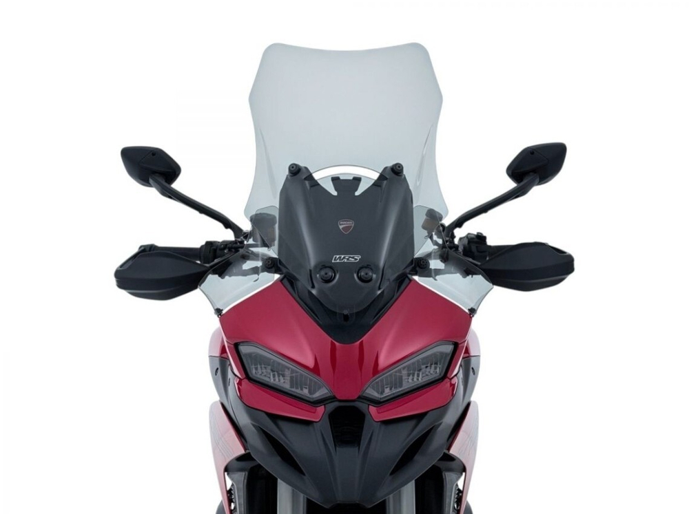 WRS Caponord Высокое ветровое стекло Ducati Multistrada V2 (2025+) затемненное DU035F