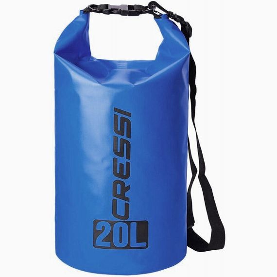 Гермомешок Cressi с лямкой Dry Bag 20 л синий