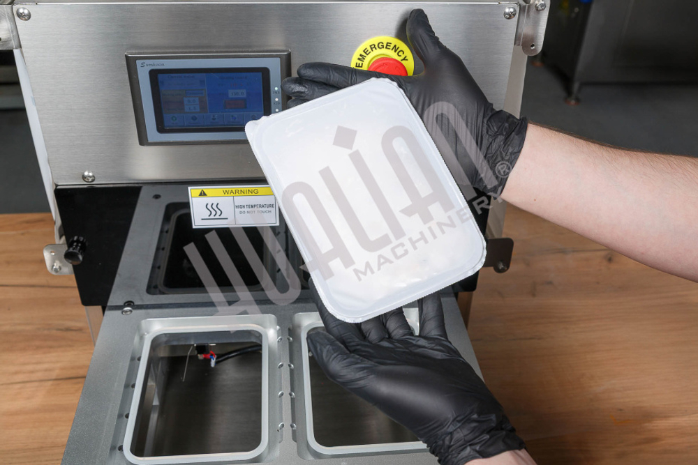 Запайщик лотков с газонаполнением EV-271 (210*148*120 мм, 2 лотка за цикл)